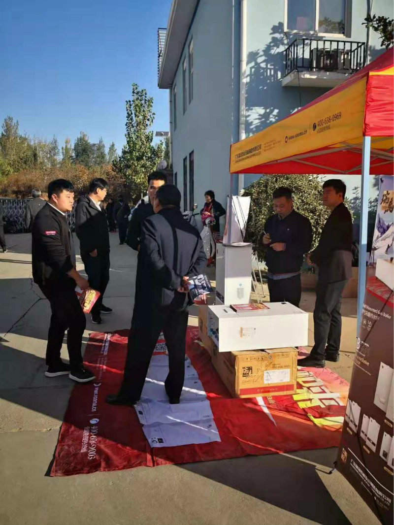 瑞馬全預混冷凝燃氣模塊爐空降濟南，市民嘖嘖稱贊
